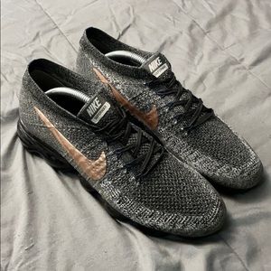 Nike VaporMax Black/Grey/Rose Gold - Mens 9.5